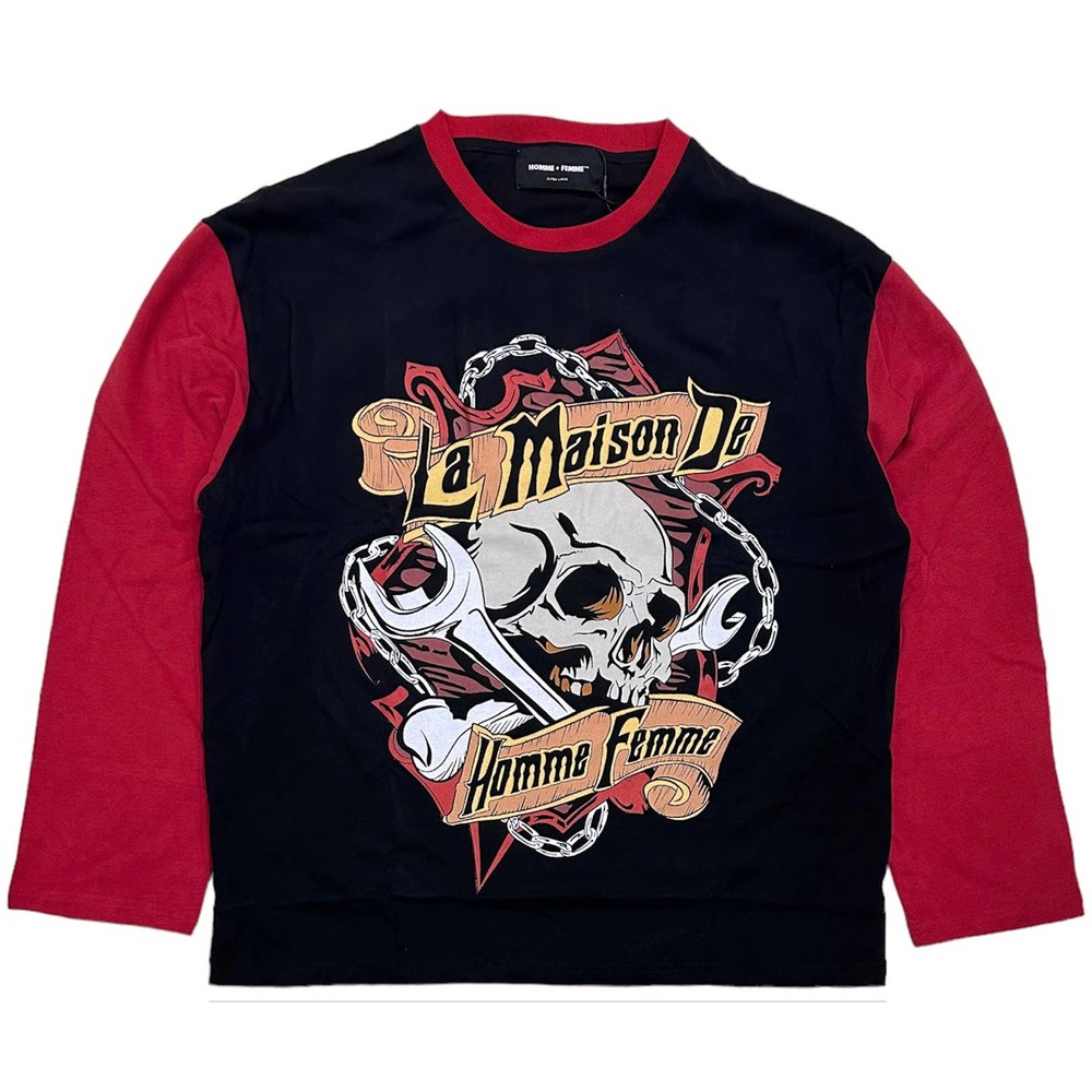 Homme + Femme Men's La Maison De Heavyweight Long Sleeve Shirt